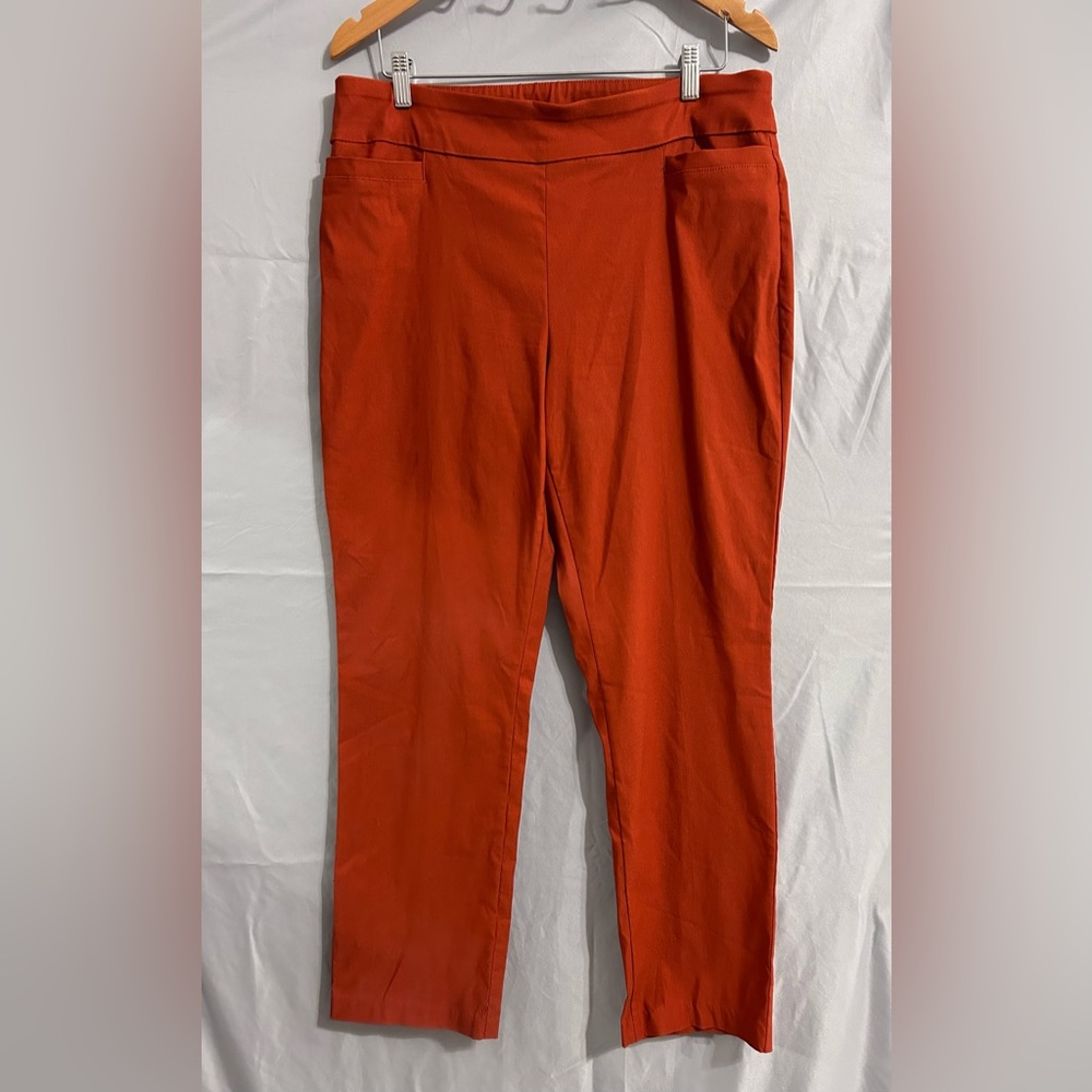 Kim Rogers Orange dress pants